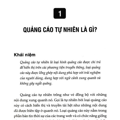 Quảng Cáo Tự Nhiên