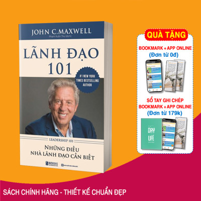Combo 101 Những Điều Nhà Lãnh Đạo Cần Biết  (Tặng kèm Bookmark PL)