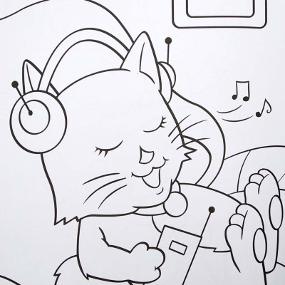 Tô Màu Thú Cưng: Mèo