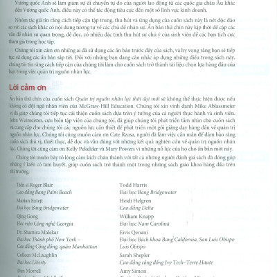 Textbook - Quản Trị Nguồn Nhân Lực Thời Đại Mới - Fundamentals Of Human Resource Management - Raymond A. Noe, John R. Hollenbeck, Barry Gerhart, Patrck M. Wright; Nhóm dịch giả VNHR dịch