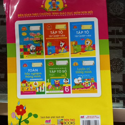 Mai em vào lớp một - Túi 6 cuốn dành cho bé 5-6 tuổi