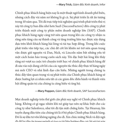 Sách - Chinh Phục Khách Hàng - Customer Success - Cách Thức Mà Các Công Ty Sáng Tạo Giảm Thiểu Tỉ Lệ Khách Hàng Bỏ Đi Và Tăng Trưởng Doanh Thu Liên Tục