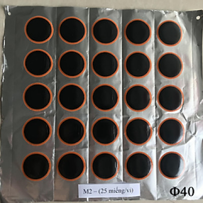 Vỉ miếng vá săm hình tròn thương hiệu Maruni - Sản xuất tại Nhật Bản