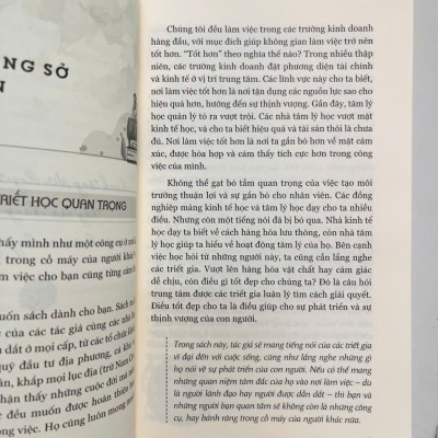 Sách - Triết Học Nói Với Doanh Nhân Lãnh Đạo (VLA)