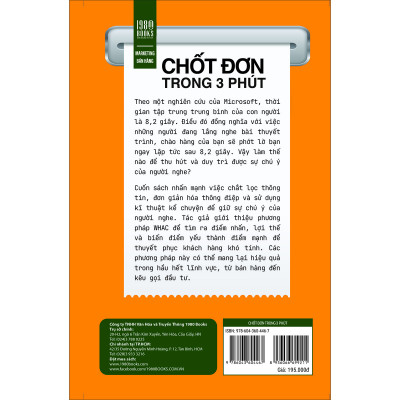 Chốt Đơn Trong 3 Phút