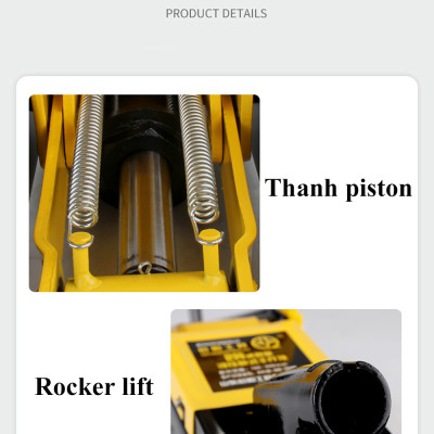 Kích Cá Sấu ABG 2 Tấn Chiều Cao Tối Thiểu 130mm Chiều Cao Tối Đa 330mm Con Đội Cá Sấu 2 Tấn Kích Thủy Lực Dùng Để Nâng Các Vật Nặng, Kích gầm Ô Tô - Hàng Chính Hãng.