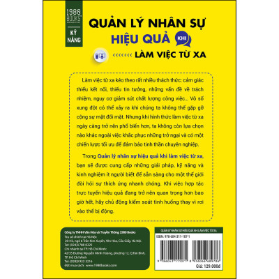 Quản Lý Nhân Sự Hiệu Quả Khi Làm Việc Từ Xa
