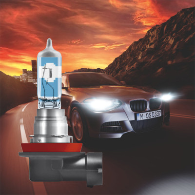 Combo 2 Bóng Đèn Halogen Tăng Sáng 150% OSRAM Night Breaker Laser H8 12V 35W