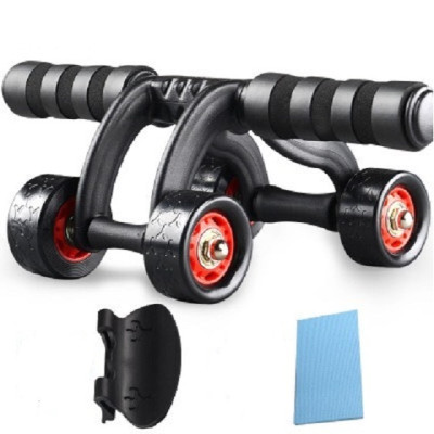 Con Lăn Tập Bụng 4 Bánh + Đệm Lót