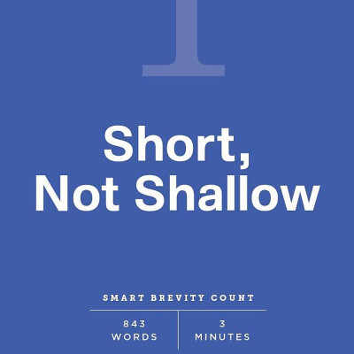 Smart Brevity: The Power Of Saying More With Less