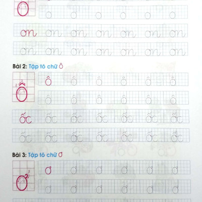 Tủ Sách Cho Bé Vào Lớp Một - Bé Vào Lớp Một - Bé Tập Tô Và Tập Ghép Vần - Tập 1