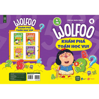 Sách - Wolfoo Khám Phá Toán Học Vui 4