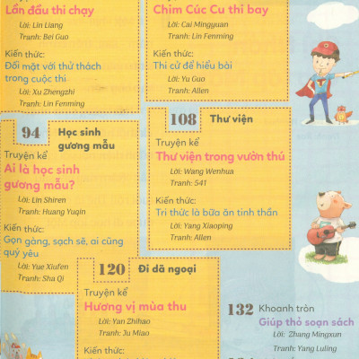 Truyện Kể Và Kiến Thức Dành Cho Lứa Tuổi Nhi Đồng: Trường Học - Phòng Học Của Chuột Chũi (10 câu chuyện hấp dẫn; 10 góc kiến thức lí thú; Đọc truyện hay nhớ ngay kiến thức!)