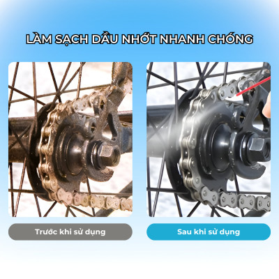 Xịt Tẩy Rửa Dầu Nhớt, Cặn Carbon, Vệ Sinh Bình Xăng Con BX3 Carburetor & Choke Cleaner - Hàng Chính Hãng