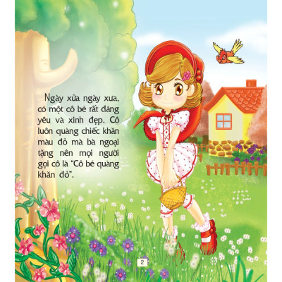 Truyện Cổ Tích Thế Giới Hay Nhất - Cô Bé Quàng Khăn Đỏ (Tái Bản 2018)