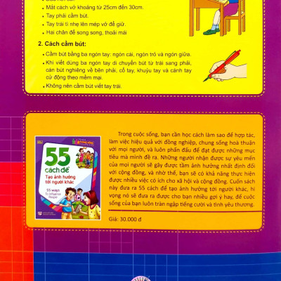 Tủ Sách Cho Bé Vào Lớp 1 - Bé Tập Viết Dành Cho Học Sinh Mẫu Giáo Lớn (Tập 1)