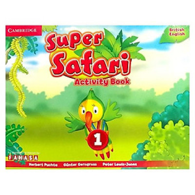 Super Safari Level 1 Activity Book - Reprint