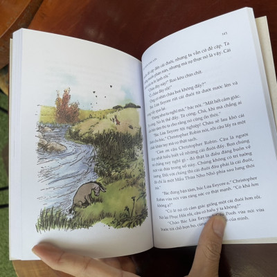 GẤU POOH XINH XẮN – IN MÀU TOÀN BỘ – NHÃ NAM –