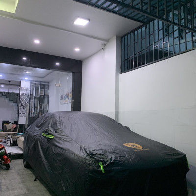 Bạt phủ ô tô thương hiệu MACSIM dành cho Honda Civic - màu đen - bạt phủ trong nhà và ngoài trời