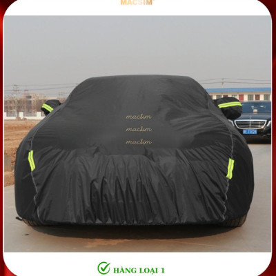 Bạt phủ ô tô thương hiệu MACSIM dành cho Honda Civic - màu đen - bạt phủ trong nhà và ngoài trời