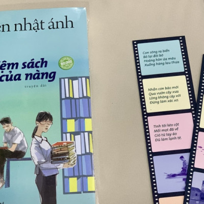 Sách Tiệm sách của nàng Bìa mềm, Nguyễn Nhật Ánh, Tặng kèm Bookmark, Photostrip, Sổ tay, 2H Books