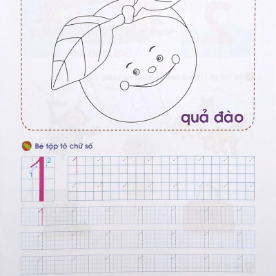Vở Bé Làm Quen Với Chữ Số ( 4-5 Tuổi)