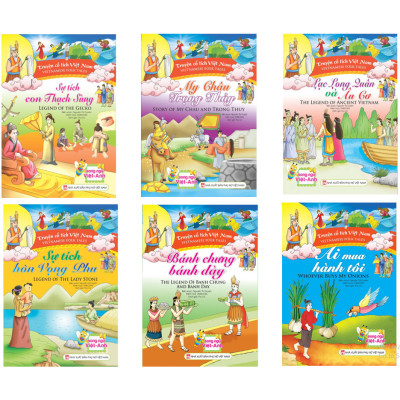 Sách - Combo 23 cuốn Truyện cổ tích Việt Nam - Song ngữ Việt Anh - ndbooks