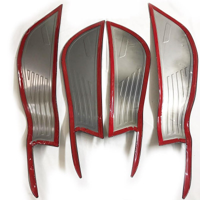 Ốp tapli cửa titan dành cho xe Mazda 3 đời 2015 đến 2019, tặng kèm 1 cuộn keo 3.M