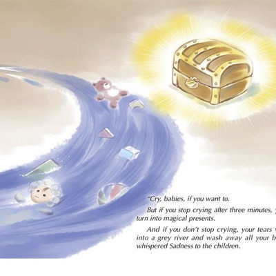 Sách Song Ngữ Bồi Dưỡng Tâm Lý, Trí Tuệ Cho Trẻ - Nỗi Buồn Ơi, Tạm Biệt Nhé!