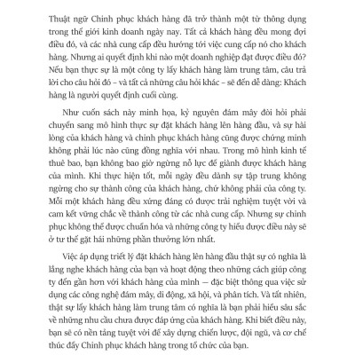 Sách - Chinh Phục Khách Hàng - Customer Success - Cách Thức Mà Các Công Ty Sáng Tạo Giảm Thiểu Tỉ Lệ Khách Hàng Bỏ Đi Và Tăng Trưởng Doanh Thu Liên Tục