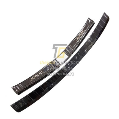 BỘ SẢN PHẨM Nẹp bước chân và ốp chống trầy cốp Honda CRV, CR-V 2018-2019 - Mẫu Titan
