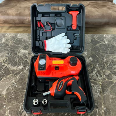 Bộ nâng kích gầm điện, kiêm máy bơm lốp và máy siết ốc ô tô đa năng 3 trong 1 ROGTZ TY-003 - HÀNG CHÍNH HÃNG