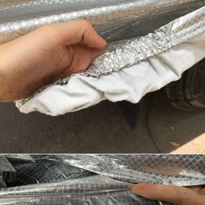 Bạt phủ xe ô tô 7 chỗ Toyota Innova 3 lớp chống nóng, chống thấm. Bạc phủ xe Innova, Bạt trùm xe hơi