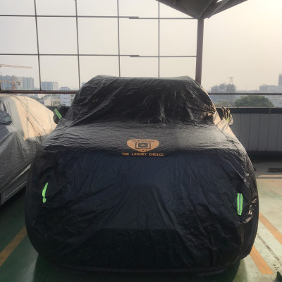 Bạt phủ ô tô Toyota Yaris Cross chất liệu Polyester - màu đen cao cấp MACSIM màu đen - sử dụng trong nhà và ngoài trời