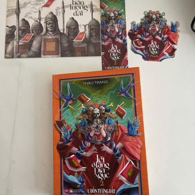 Sách - Tết Ở Làng Địa Ngục Phần 2 - U Hồn Tượng Đất - Saola Books - Thảo Trang - Combo bìa cứng và mềm - Quà bìa cứng + quà bìa mềm + 1 ảnh nam châm bìa sách (ramdom 1 trong 2 hình của bìa cứng hoặc mềm)