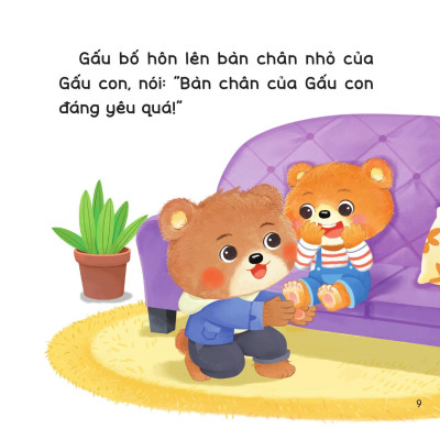 Sách - Bé Lớn Lên Cùng Những Câu Chuyện Nhỏ - Bé Biết Yêu Thương