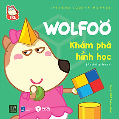 Sách Wolfoo Book - Wolfoo khám phá hình học