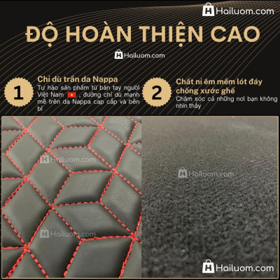 Đệm Nằm ô tô VINFAST LUX SA2.0 - Thiết kế 4 Khay Dọc Trợ Lực - Đệm không bơm như đệm hơi ô tô