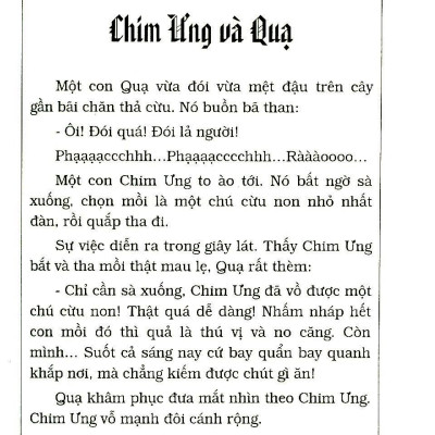 101 Truyện Ngụ Ngôn Thế Giới Chọn Lọc
