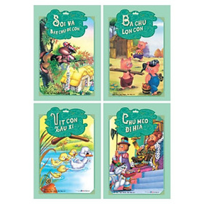 Bộ sách Xứ sở muông thú (4 tập) - Tái bản 2022