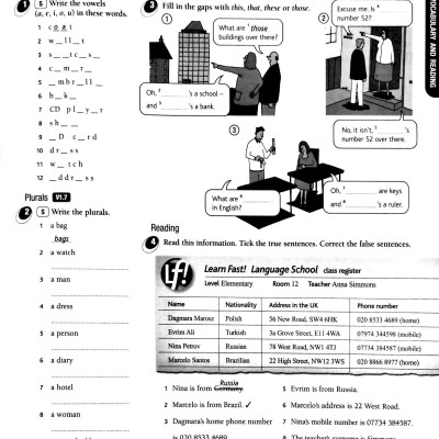 Face2Face Elementary WB with key Reprint Edition
