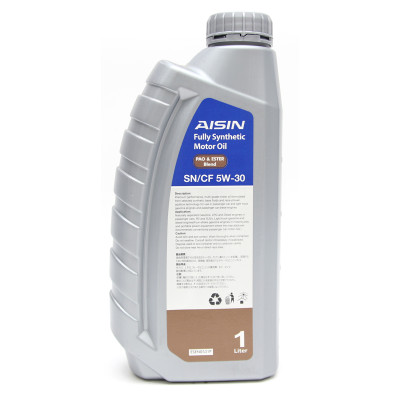 Nhớt Động Cơ AISIN ESEN0531P 5W-30 SN / CF Pao & Ester Blend 1L