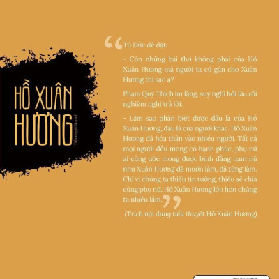 Hồ Xuân Hương  (Tiểu Thuyết Lịch Sử)