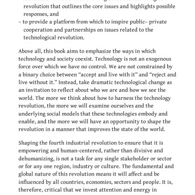 The Fourth Industrial Revolution