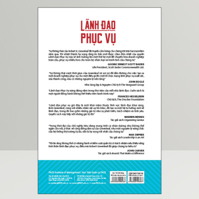 Lãnh Đạo Phục Vụ (Servant Leadership) - Robert K. Greenleaf - PACE Books