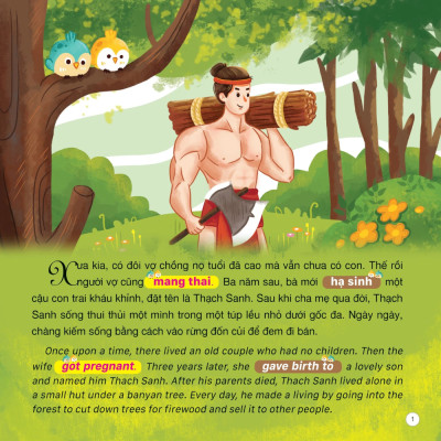 Truyện cổ tích Việt Nam (Song ngữ Việt-Anh) - Thạch Sanh