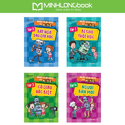 Sách: Combo Nhật Kí Đi Học Của Mike (Trọn Bộ 4 Tập)