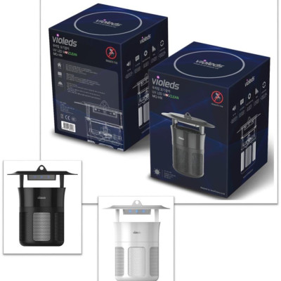 Máy Lọc Không Khí Và Khử Mùi Trên Ô Tô Hàn Quốc MOSCLEAN AC1 - Tặng Máy Bắt Muỗi Và Diệt Côn Trùng UV Hàn Quốc MOSCLEAN (Đen)