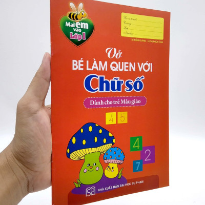 Vở Bé Làm Quen Với Chữ Số ( 4-5 Tuổi)