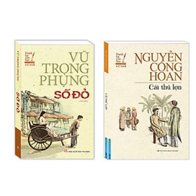 Combo Số đỏ ( bìa mềm) , Cái thủ lợn (bìa mềm)